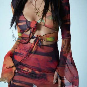 Jaded London - US 4 - Mesh Dress WORN ONCE